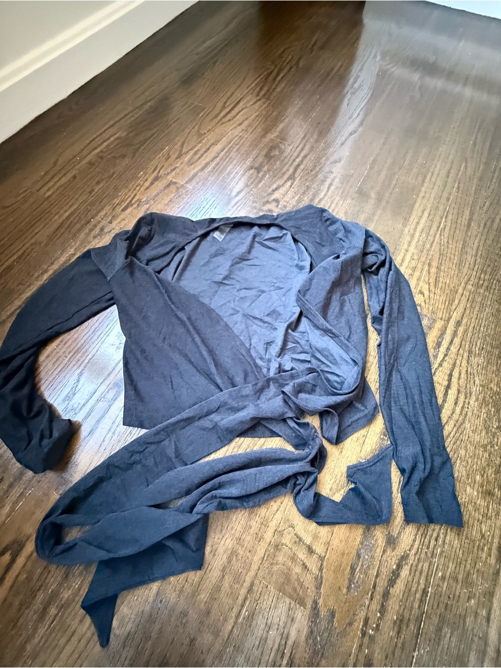 Black  Wrap top. Beyond yoga. New without tags